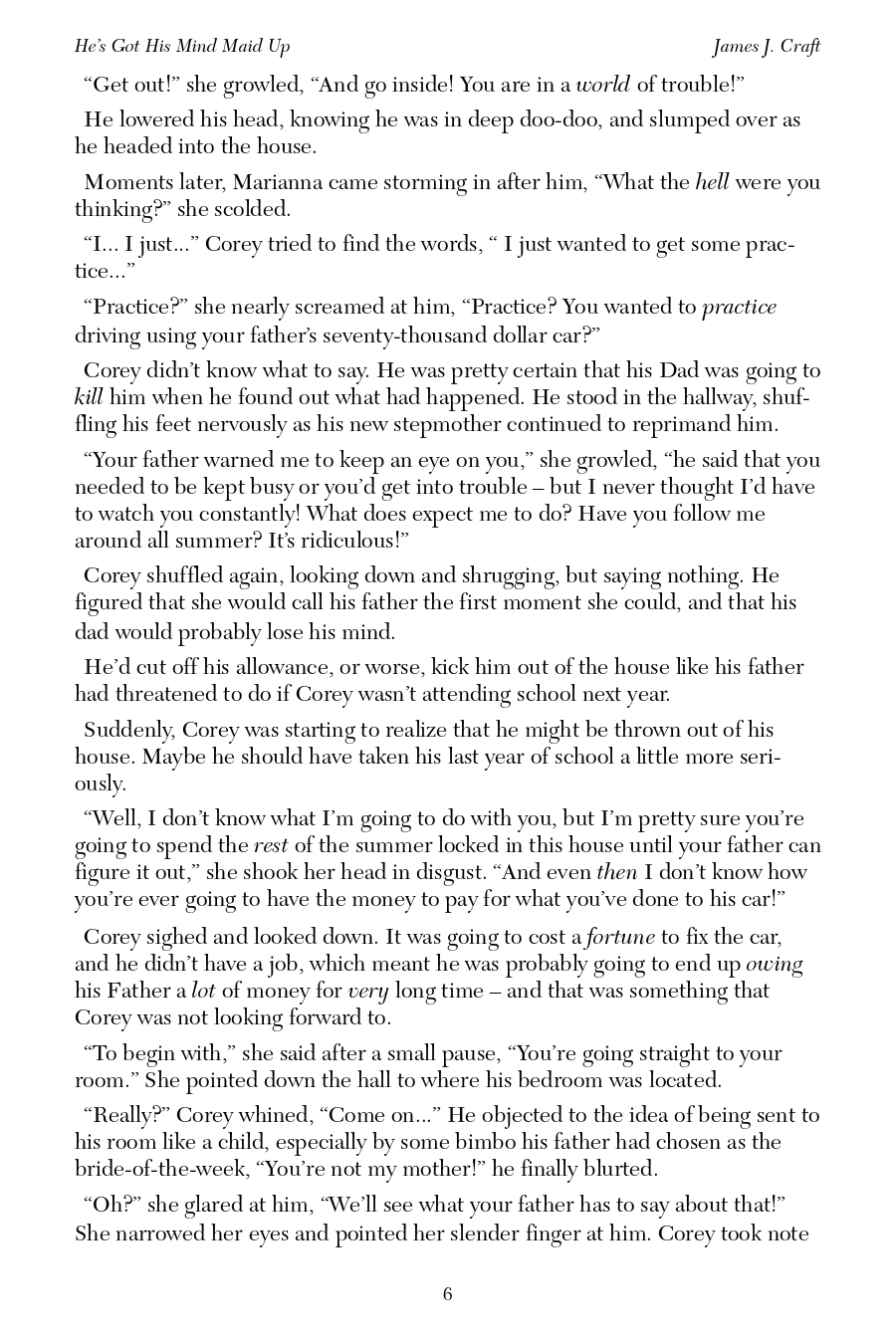 He's Got His Mind Maid Up James J. Craft - Page 8