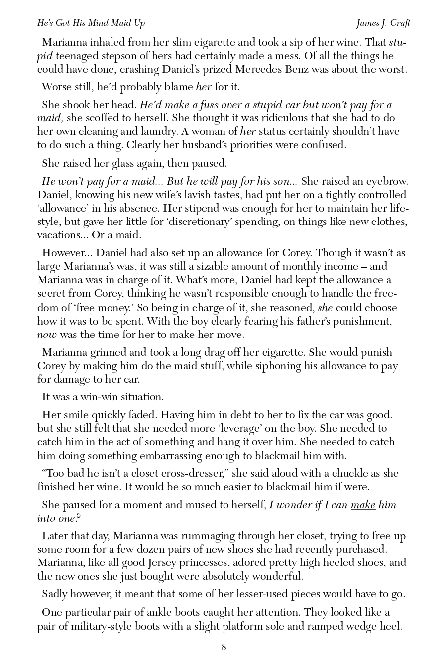 He's Got His Mind Maid Up James J. Craft - Page 10