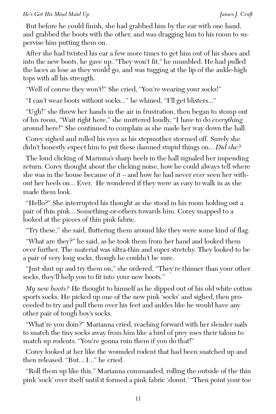 He's Got His Mind Maid Up James J. Craft - Page 13