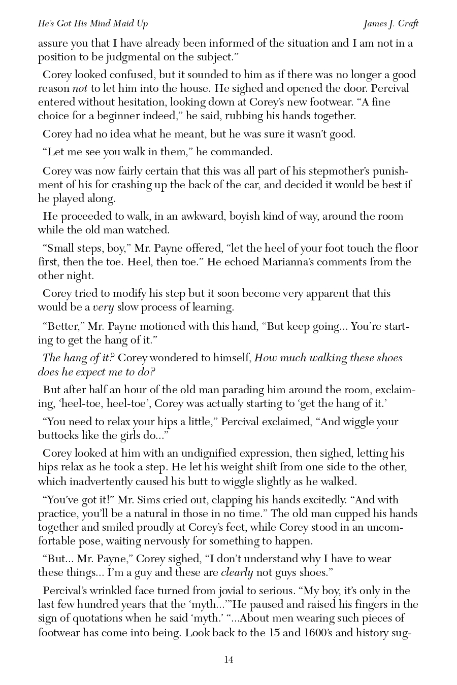 He's Got His Mind Maid Up James J. Craft - Page 16