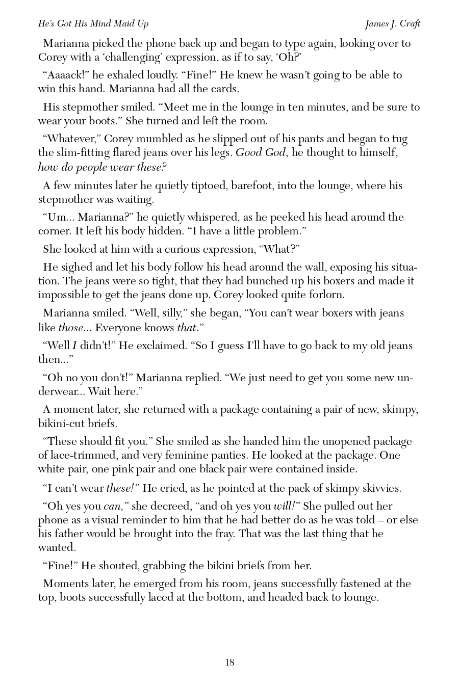 He's Got His Mind Maid Up James J. Craft - Page 20