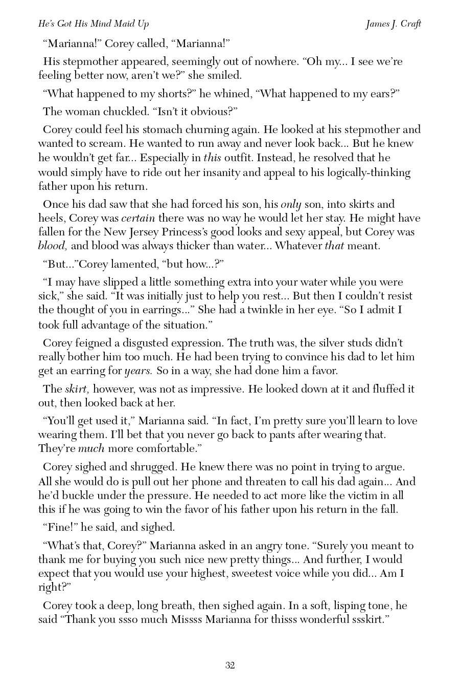 He's Got His Mind Maid Up James J. Craft - Page 34