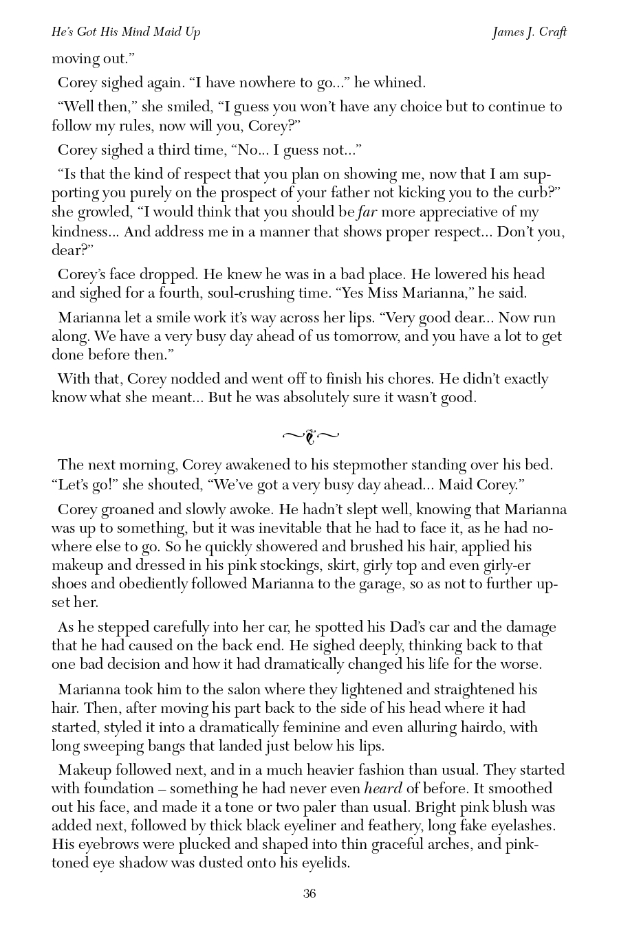He's Got His Mind Maid Up James J. Craft - Page 38