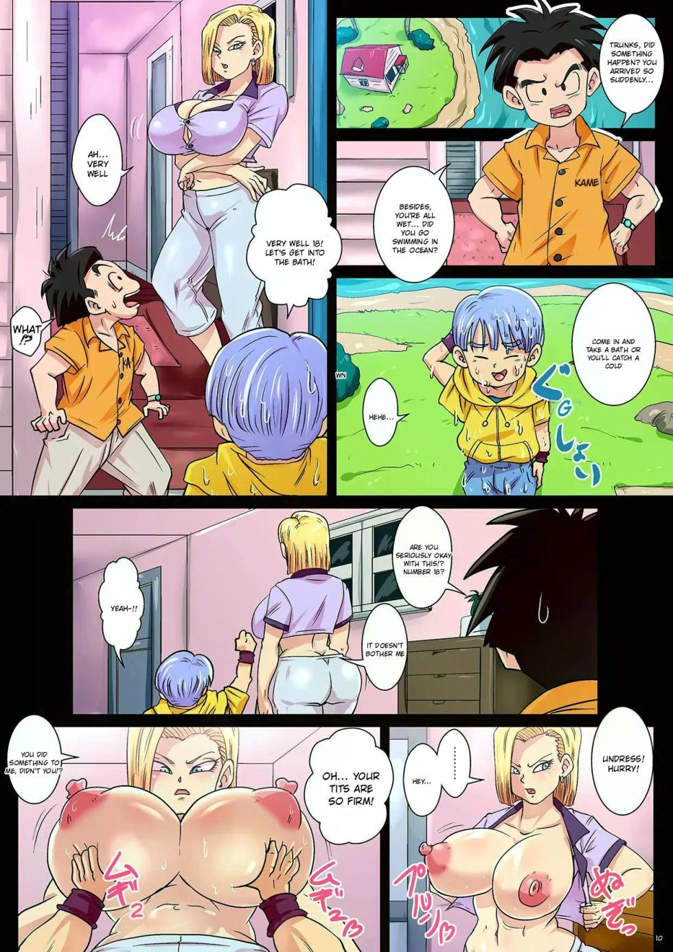 [Yuzuponz (Rikka Kai)] Doeroi Pacolife Trunks no Himitsu no Negaigoto (Dragon Ball) [English] [Digital] - Page 10