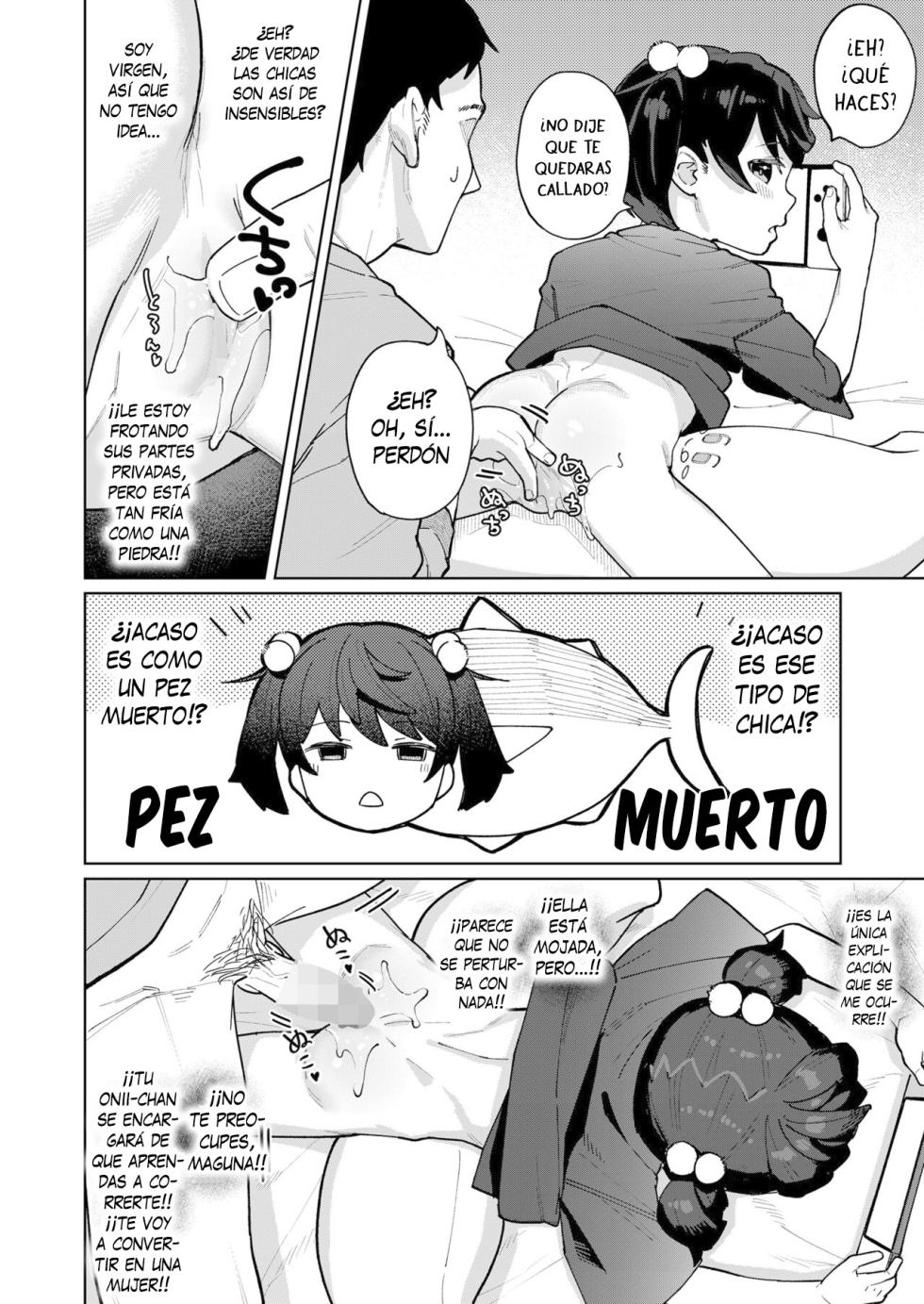 [Aruma] Maguro Imouto wo Ikikatsu! | ¡Cómo Entrenar a tu Hermanita! (COMIC LOE VOL.10 Mini LO 4 Jikanme) [Spanish] [Traducciones necesarias] - Page 10