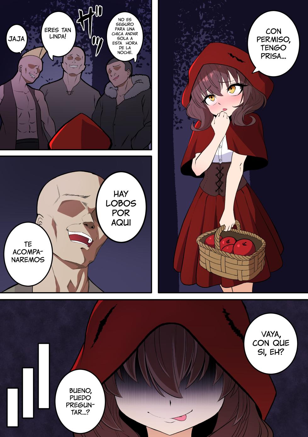 [ Kaiga ] Wolf Girl Vore (Spanish) - Page 1