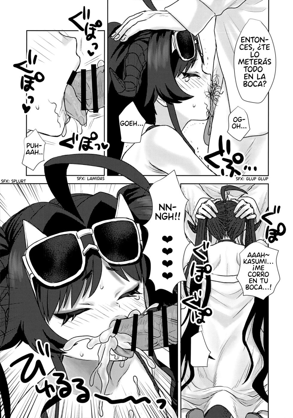 [Messiah Syndrome (Qutouten)] Mizugi no Kasumi to H na Koto Suru Hon | Libro de hacer cosas eroticas con kasumi en traje de baño [Spanish] [KotonohaTranslations] - Page 13