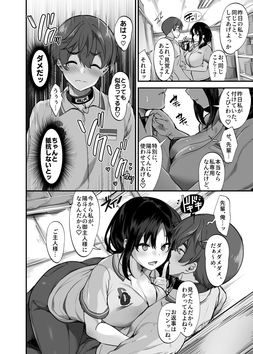 [Umour] Beit Saki no Yasashii Senpai wa Tenchou no Kaiinu deshita. ~Soshite Boka wa Senpai ni Kawareru~ - Page 23
