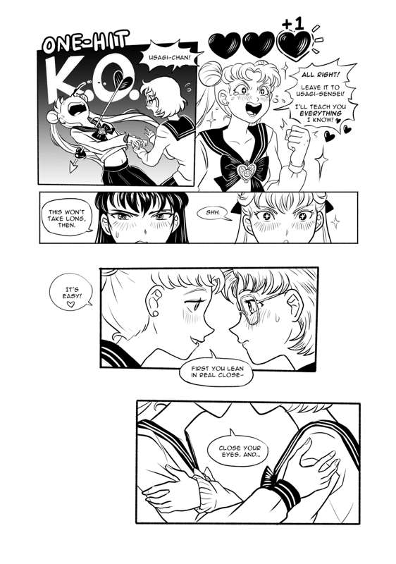 Sailor Moon Kissing Game [incomplete] - Page 14