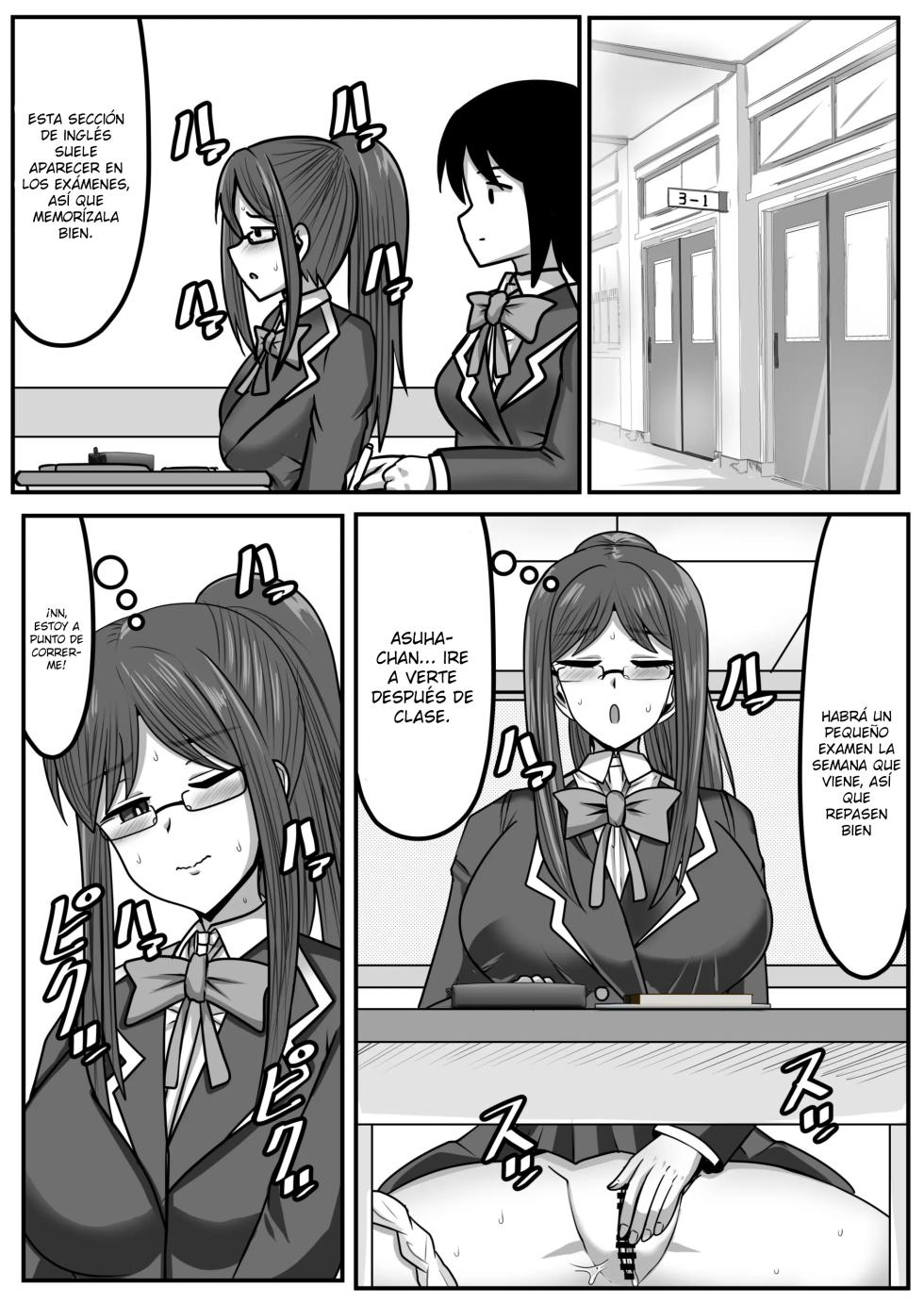 [Nobiru Jouhou Kyoku (Nobiru Wakako)] Futanari-chan le Quita la Virginidad a unas Estudiantes de Campo {Spanish} {EbisuTraslade - Winder} - Page 29