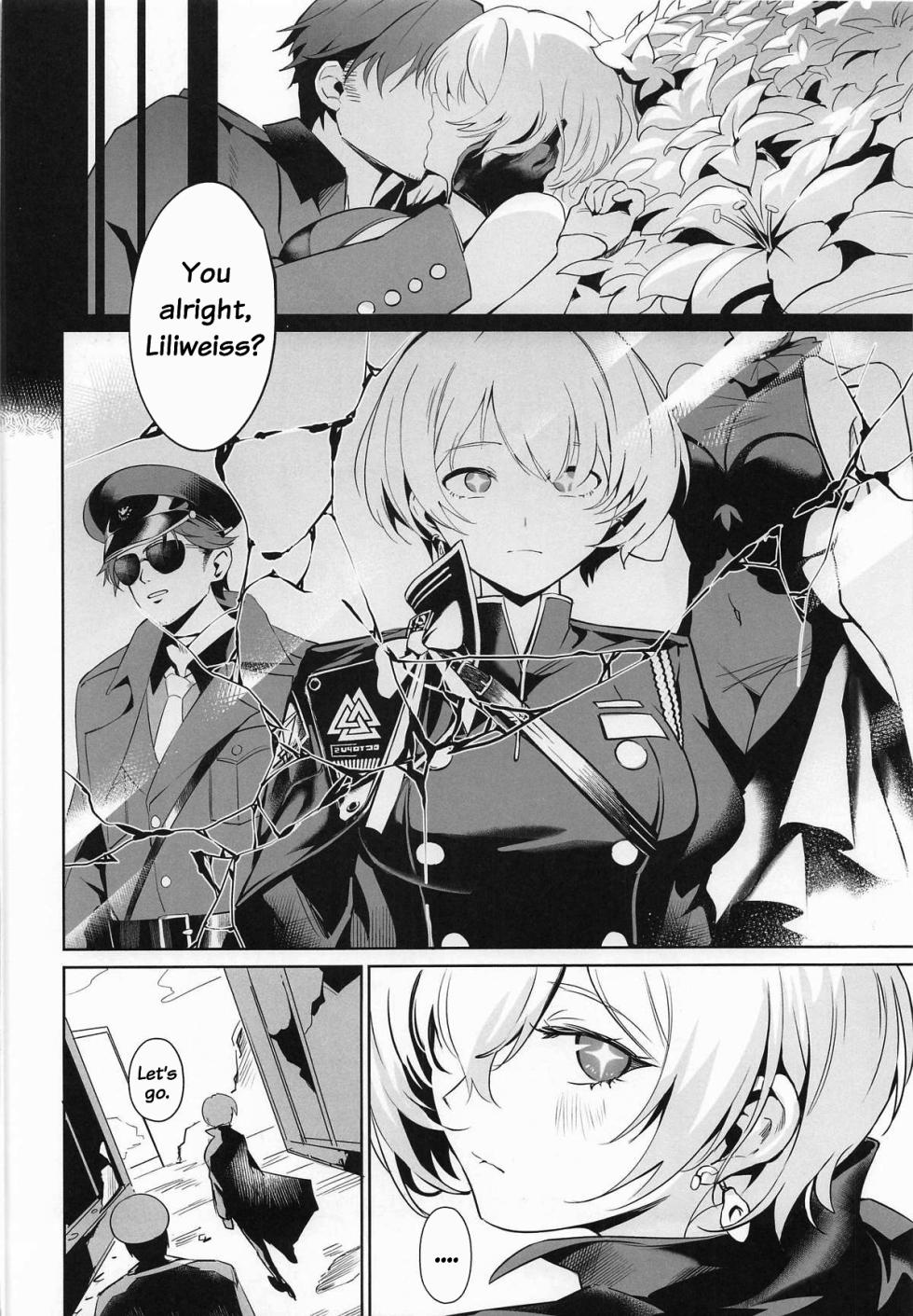 (C108) [Noir Complex (NR)] Liliweiss to Mendan Suru | Meeting with Liliweiss (Goddess Of Victory: Nikke) [English] [na0kun] - Page 4