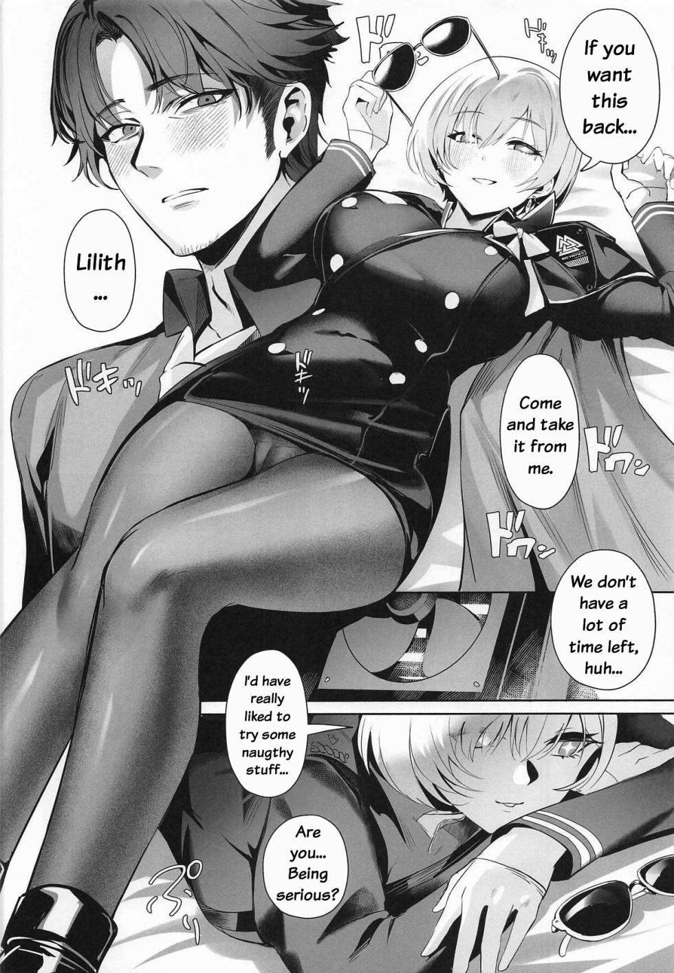 (C108) [Noir Complex (NR)] Liliweiss to Mendan Suru | Meeting with Liliweiss (Goddess Of Victory: Nikke) [English] [na0kun] - Page 8