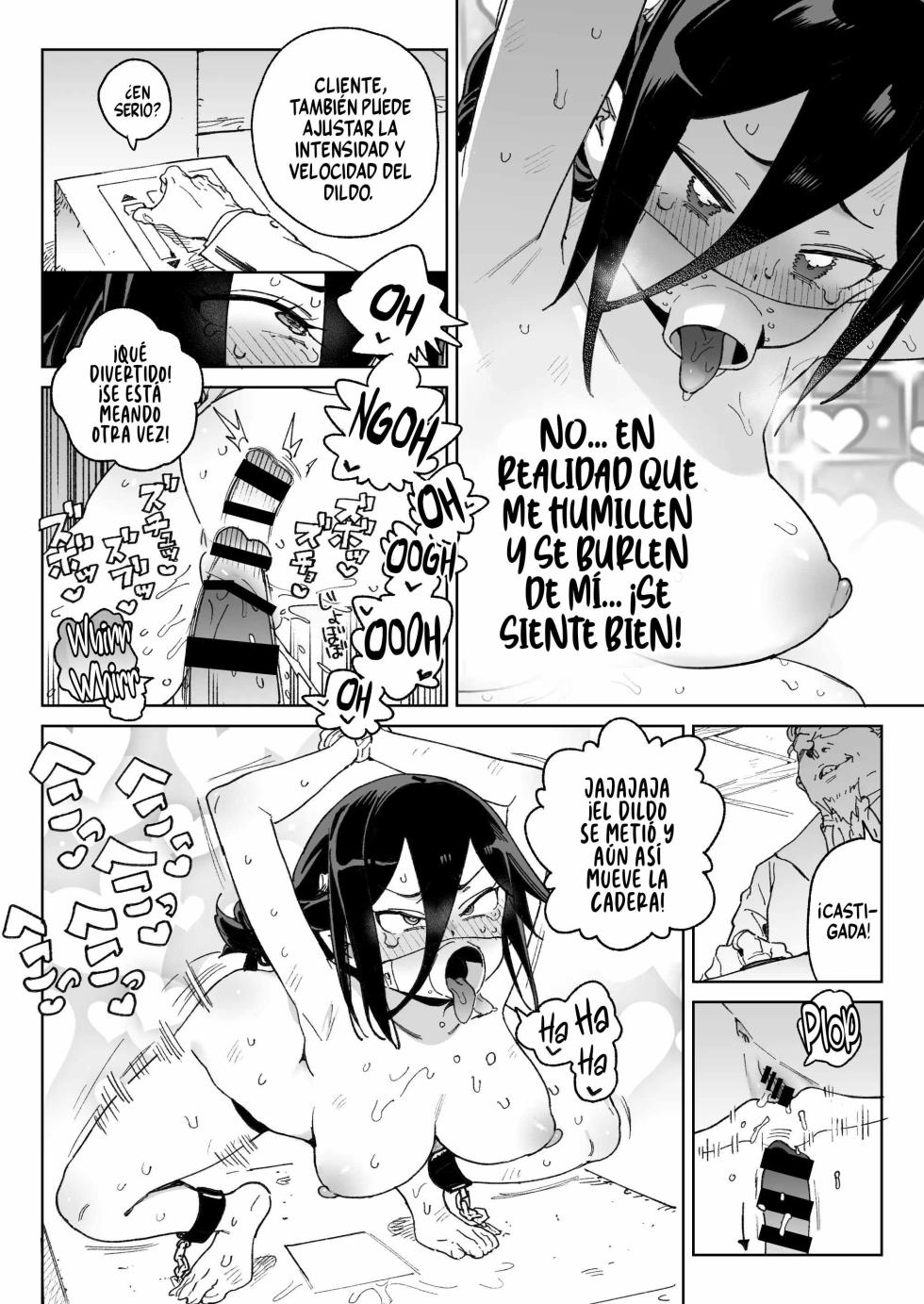 [Meshikutteneru. (Atage)] Mazoku no Mesu Bokujou no Ugoku Oniku no Himitsu ~Kachiku tte Benri de Omoshiroi~ | El secreto de la ‘carne viviente’ de la granja de hembras demonio ~qué útil e interesante es el ganado~ [Spanish] [Runas de Ariwyin] [Digital] - Page 31