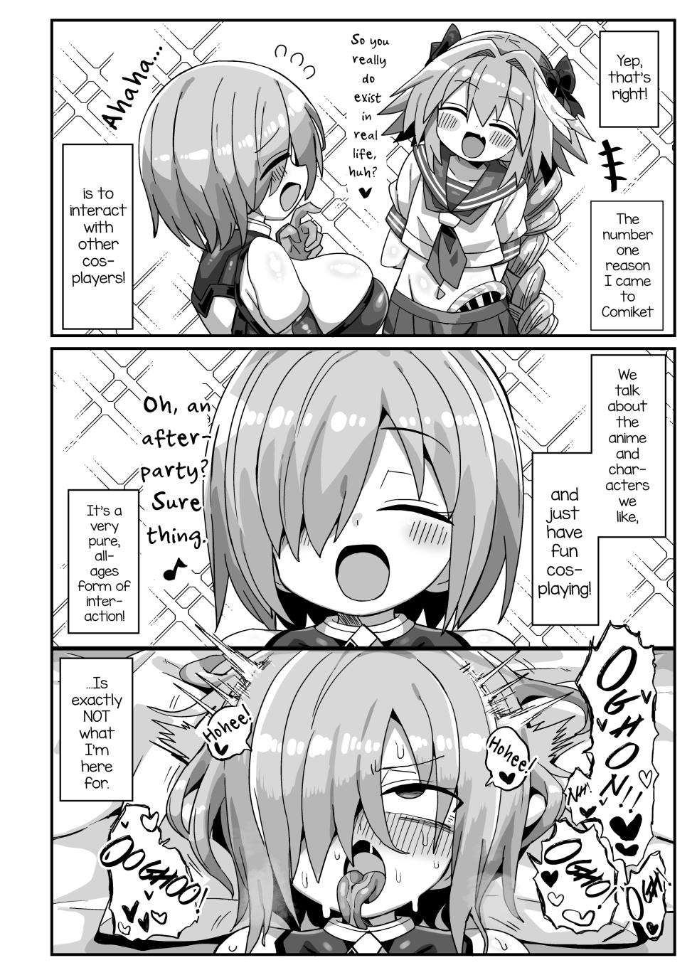 [Kanimisoya (Kanikama)] 42cm Kyokon Yarichin Astolfo-Kun Otokonoko Cosplayer ga Cosplayer to Pakoru Hon (Fate Grand Order) [English] [mysterymeat3] [Digital] - Page 5