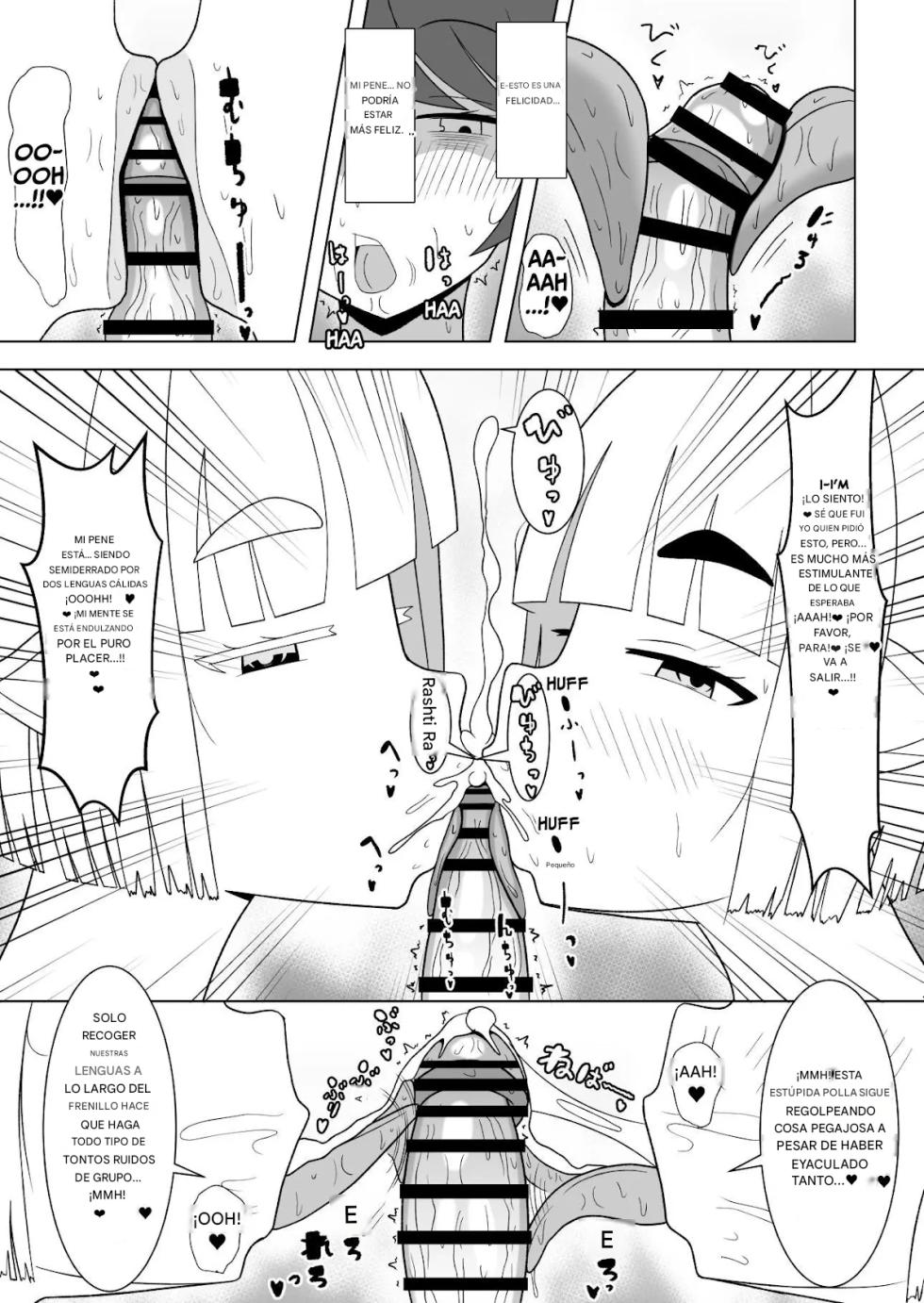 (Teriniku) The Girls' Beauty Salon Where You Can Grow One ~Exploitative Company Drone Becomes An Ejaculation Junky~ Español - Page 22