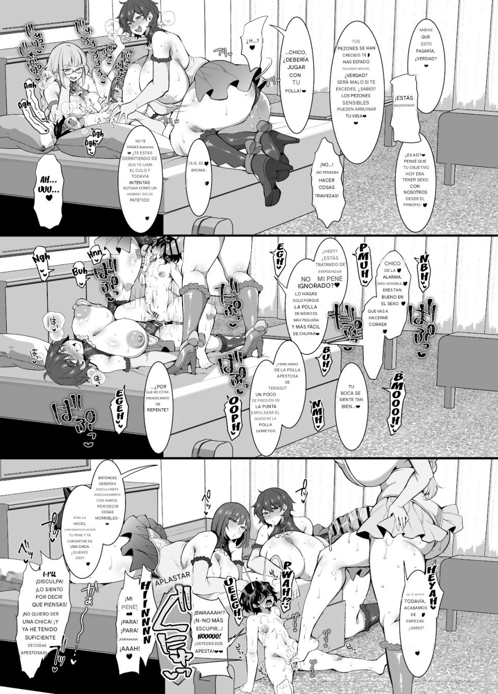 (Jenigata) Futanari HERO no Rashisa ga Bukkowareteiru VS Namaiki Kaitou Kore ga Watashi-tachi no way of life Español - Page 26