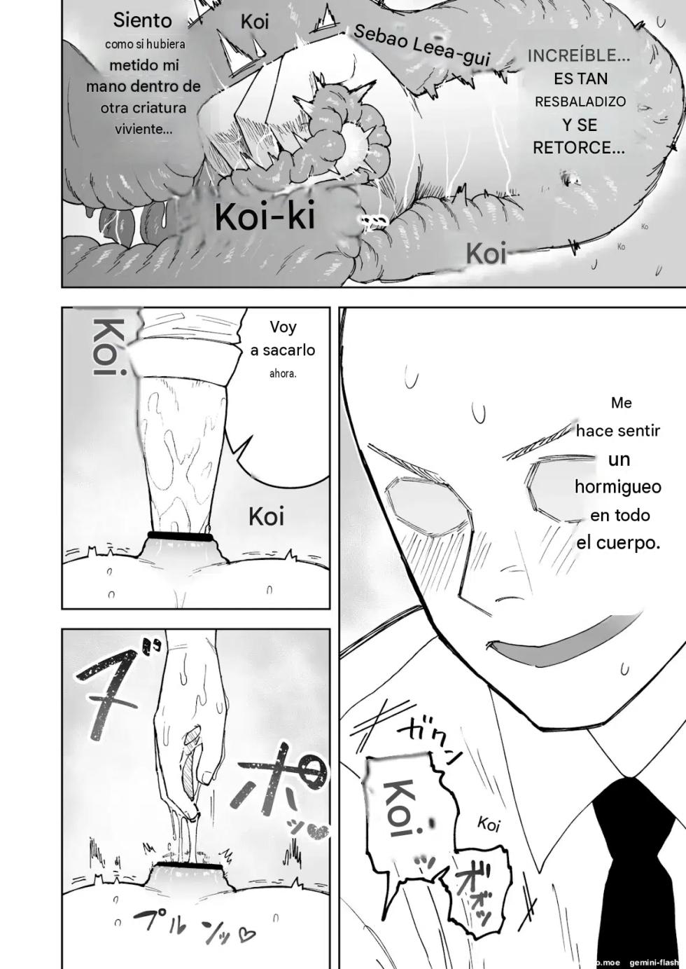 (Sakenotsakana Saomon) My beautiful boss (who's a power-harassing sadist) was masturbating anally at my desk, so I took advantage of his weakness to do all sorts of lewd things to him! Español - Page 23
