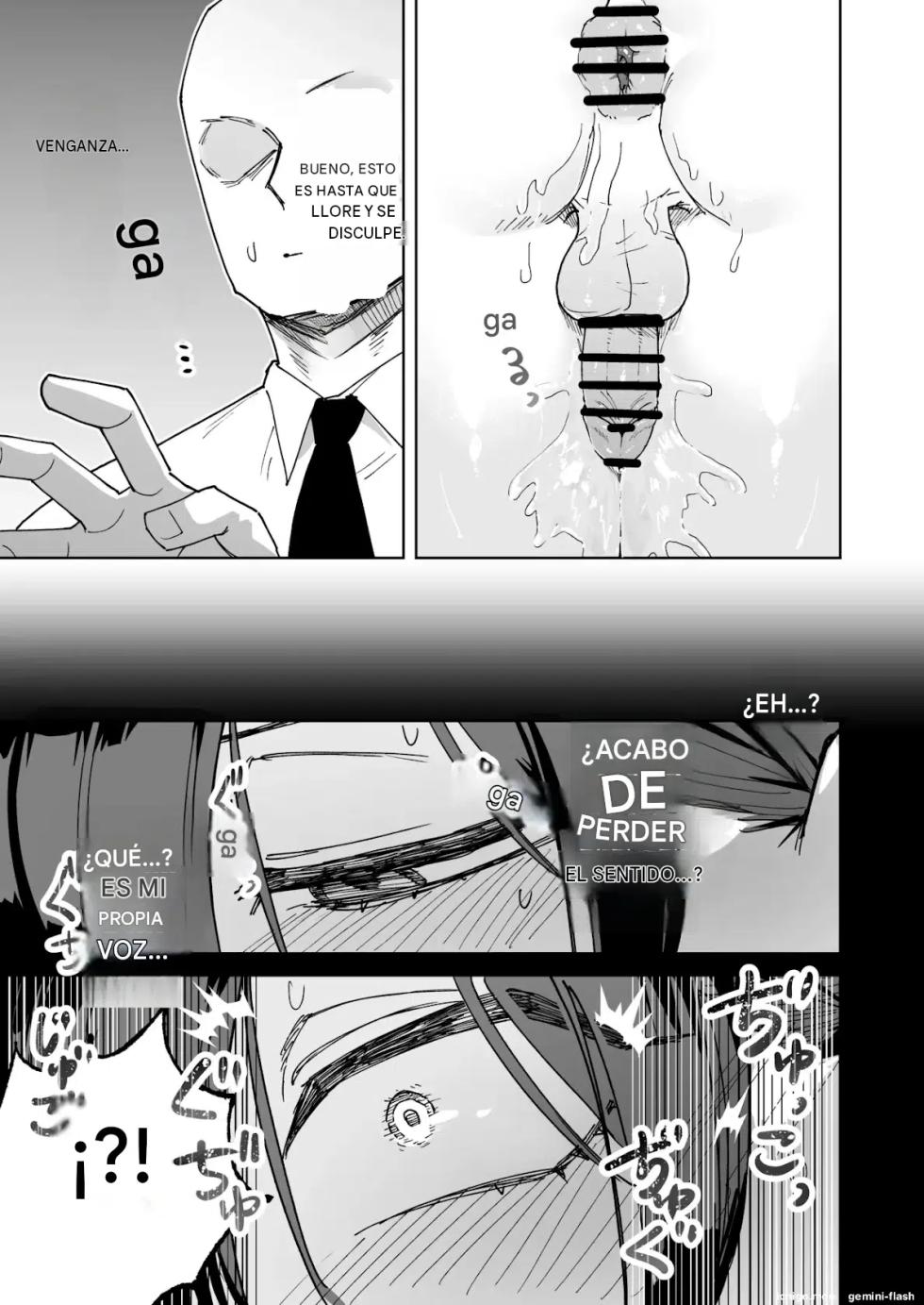 (Sakenotsakana Saomon) My beautiful boss (who's a power-harassing sadist) was masturbating anally at my desk, so I took advantage of his weakness to do all sorts of lewd things to him! Español - Page 26