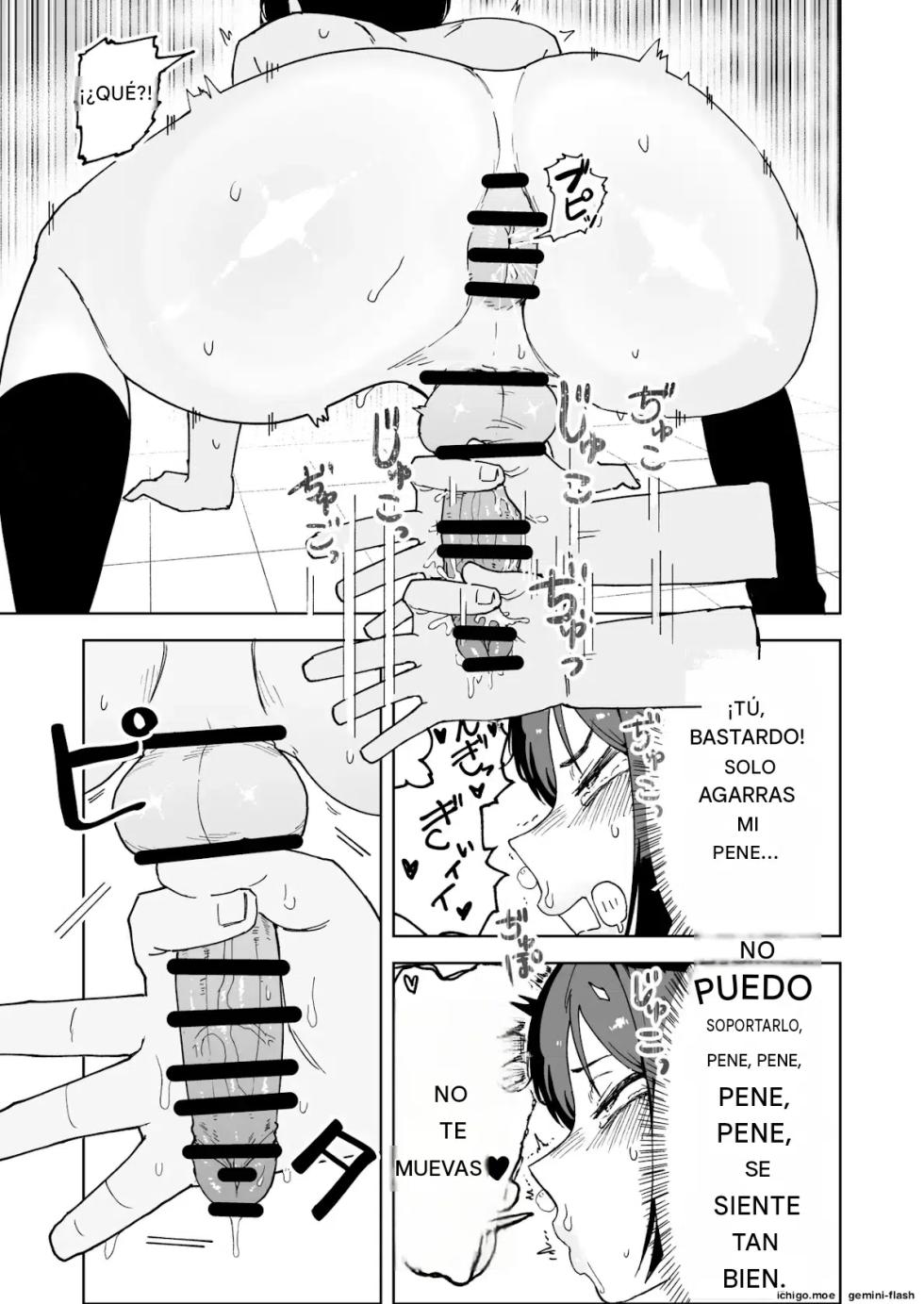 (Sakenotsakana Saomon) My beautiful boss (who's a power-harassing sadist) was masturbating anally at my desk, so I took advantage of his weakness to do all sorts of lewd things to him! Español - Page 30