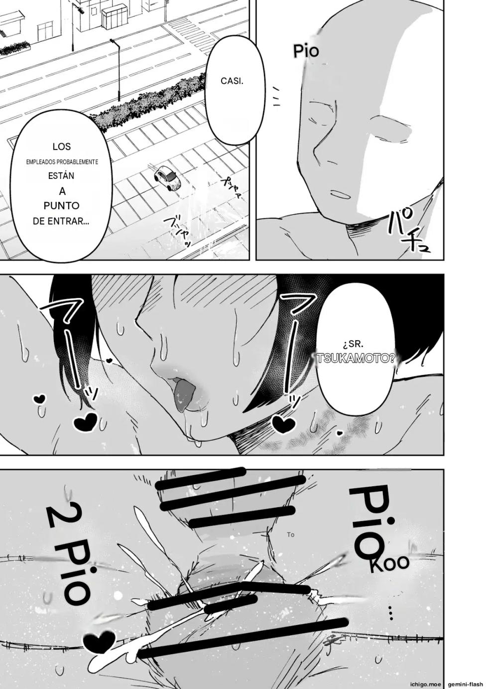 (Sakenotsakana Saomon) My beautiful boss (who's a power-harassing sadist) was masturbating anally at my desk, so I took advantage of his weakness to do all sorts of lewd things to him! Español - Page 40