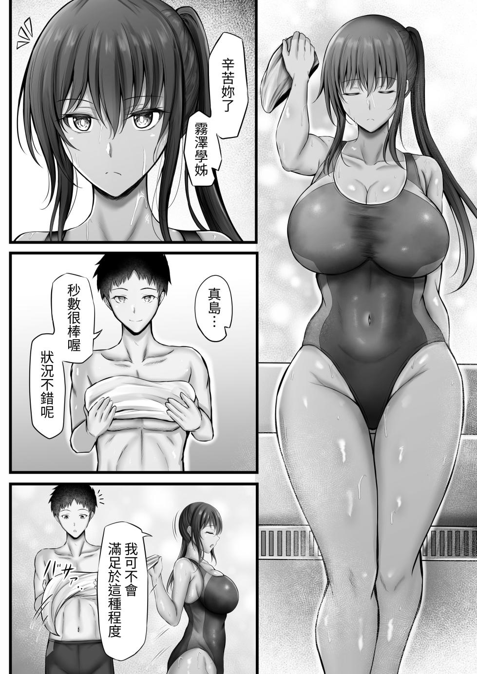 [Minamo Duki (Kanna)] Suiei-bu na Cool na Kanojo ga Netorareru Made [Chinese] [蕪菁堂] - Page 9
