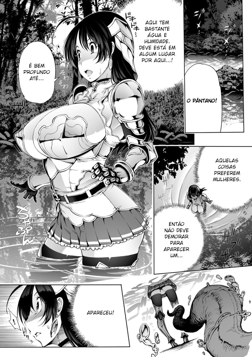[144] Roper Quest - Soshite Botebara e... | Roper Quest – Então na minha barriga grande… (2D Comic Magazine Seitenkan Shite Haramasarete Botebara End! Vol. 4) [Portuguese-BR] [Digital] - Page 4