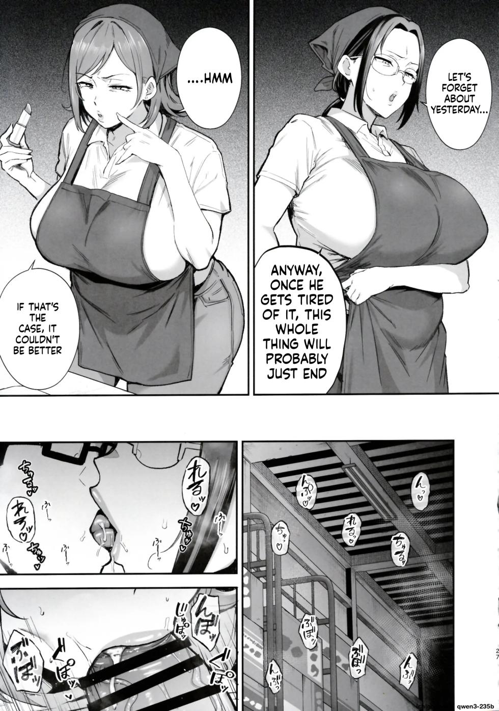 I'll turn a divorced woman and a nagging housewife into ripe, voluptuous sex toys with their complicated pasts [Gagrin kichi] (MTL) - Page 26