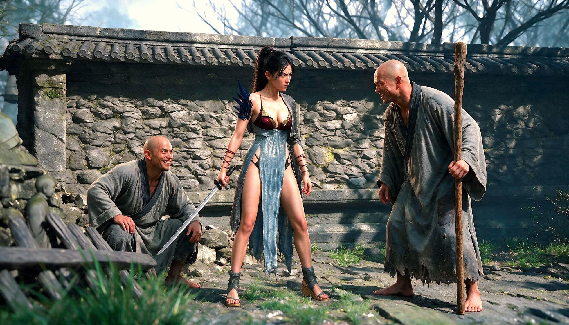 Wuchang versus the Fake Monks! [Wuchang: Fallen Feathers] [AI GENERATED] - Page 5