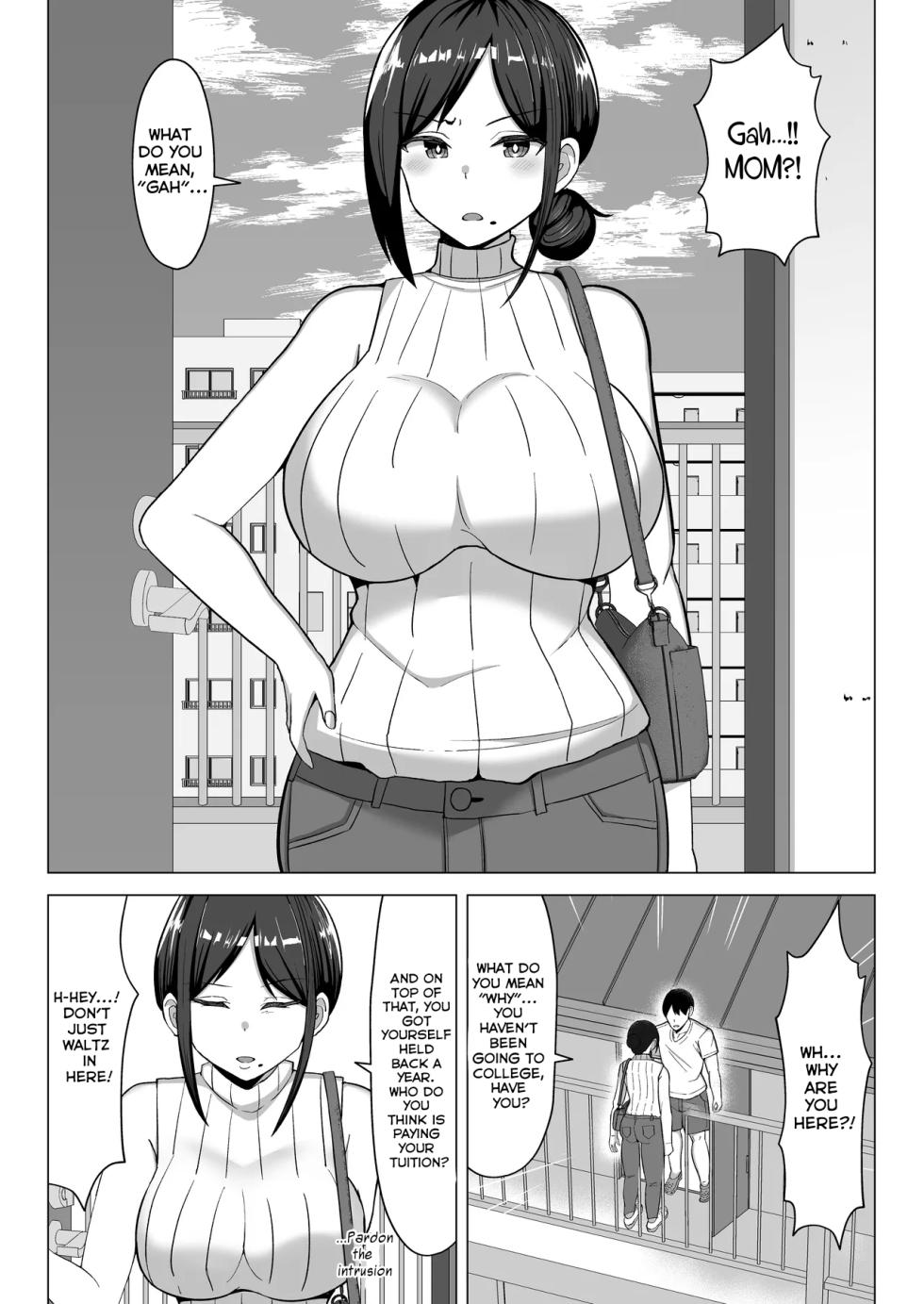[Mustard Empire (Europia)] How I Ended Up Sharing My Four-and-a-Half-Mat Room with My Mom 1+2 [English] [Ghostmilflame Group] - Page 3
