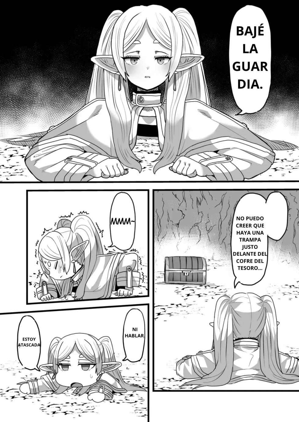 [Sei no mamono (Sema)] Frieren and the Sensory Deprivation Hole (Sousou no Frieren) [Digital] - Page 3