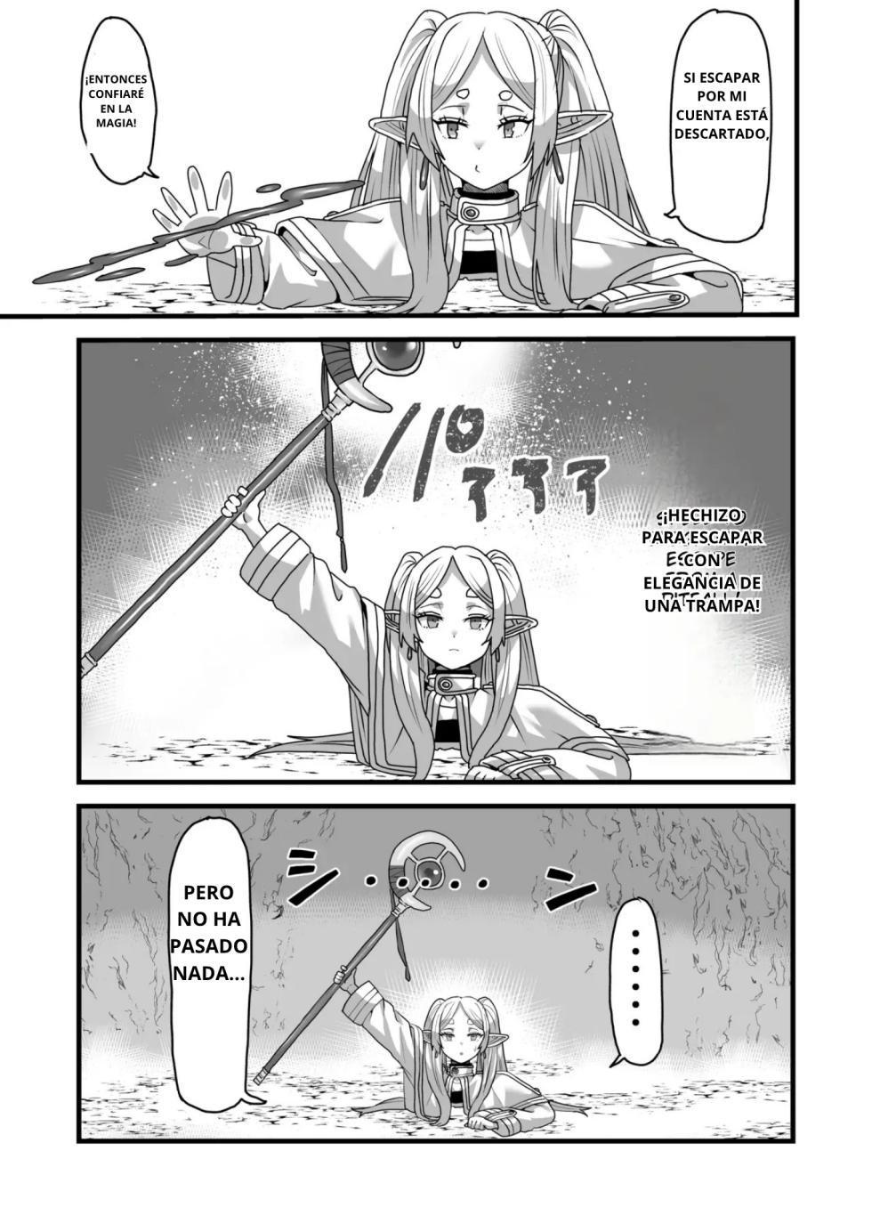 [Sei no mamono (Sema)] Frieren and the Sensory Deprivation Hole (Sousou no Frieren) [Digital] - Page 4