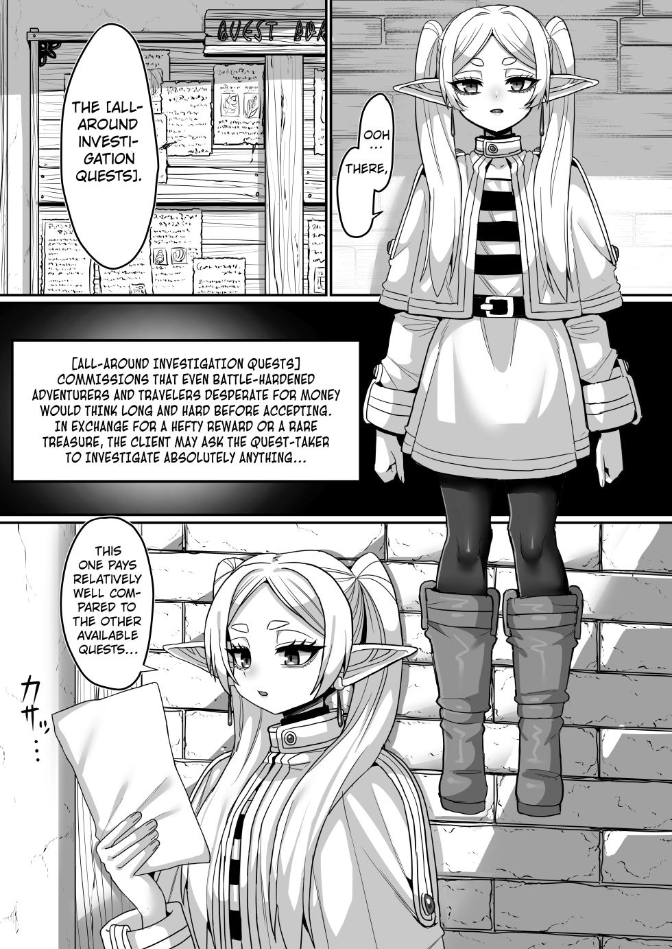 [Sei no mamono (Various)] Frieren to Nandemo Chousa Quest (Sousou no Frieren) [Digital] [English] [Kuraudo] - Page 5