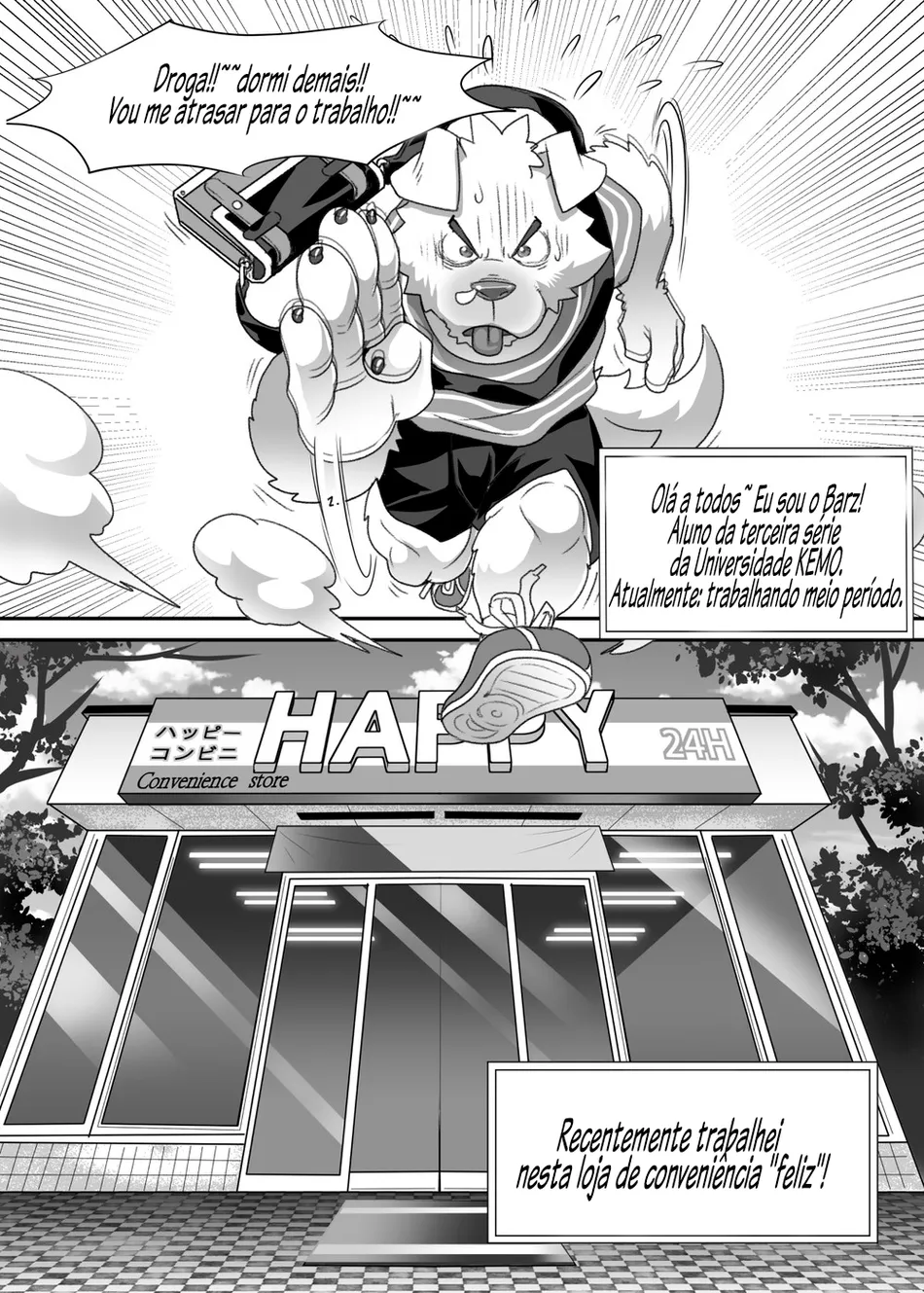 [Kumahachi] The HAPPY convenience store [PT-BR] - Page 1