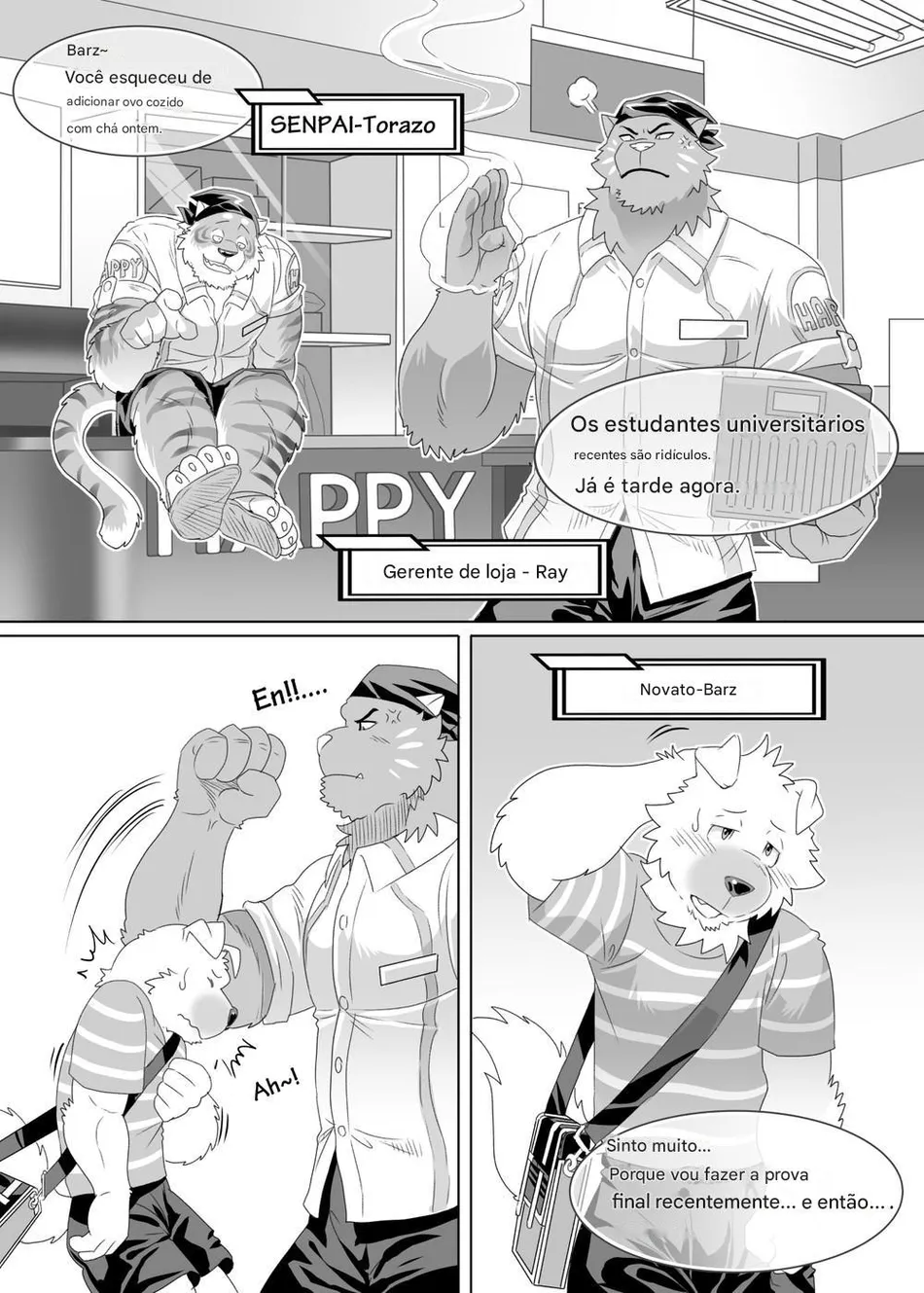 [Kumahachi] The HAPPY convenience store [PT-BR] - Page 3