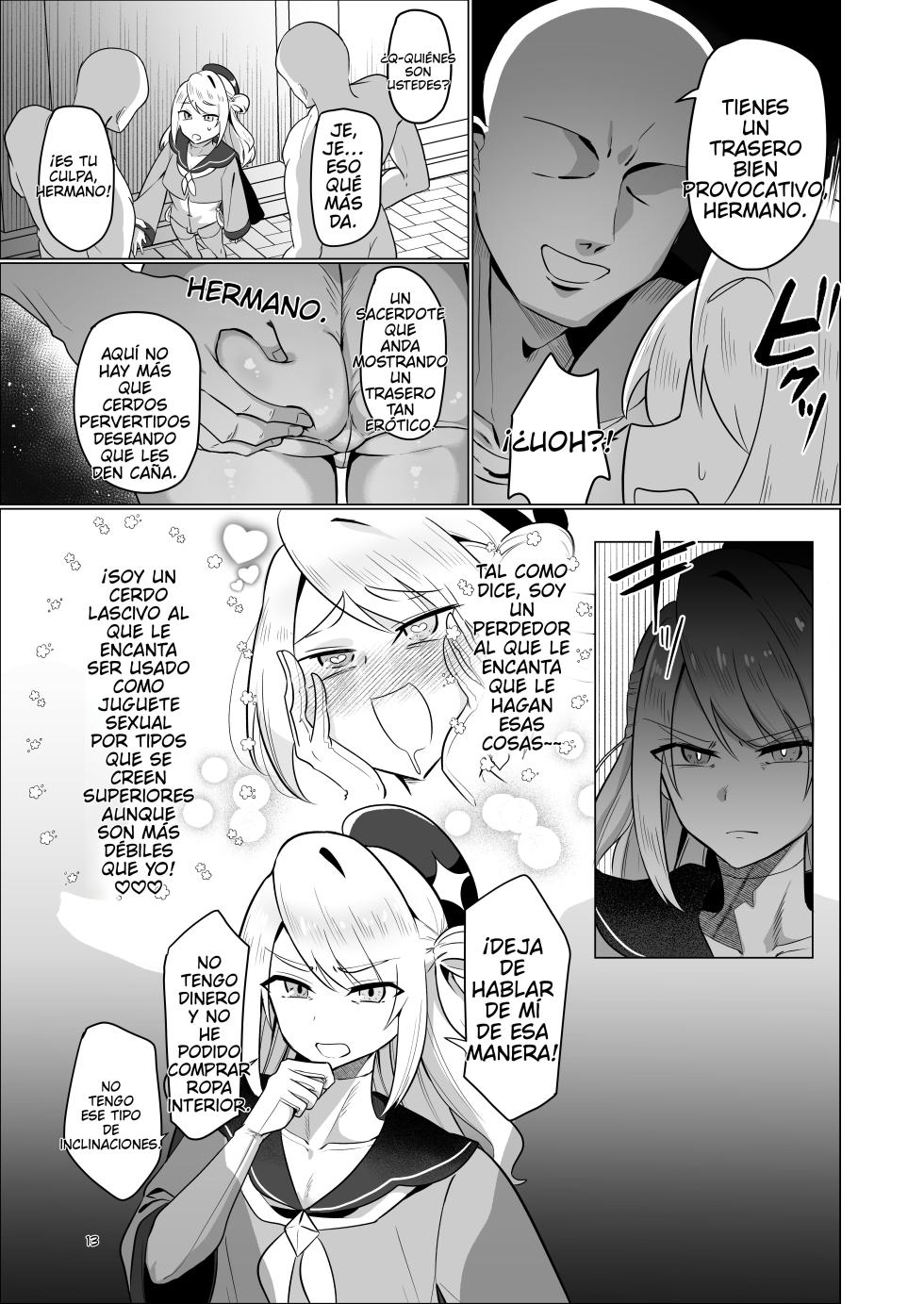 [Nanami no Tabi (Oniru)] Moto Saikyou Yuusha no Fushidara na Inkyo Seikatsu (Spanish) (MTL) - Page 13