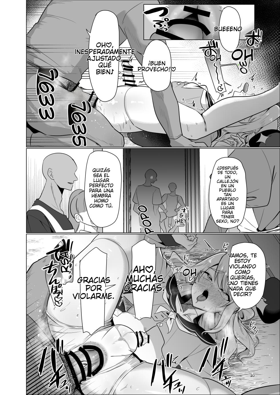 [Nanami no Tabi (Oniru)] Moto Saikyou Yuusha no Fushidara na Inkyo Seikatsu (Spanish) (MTL) - Page 20