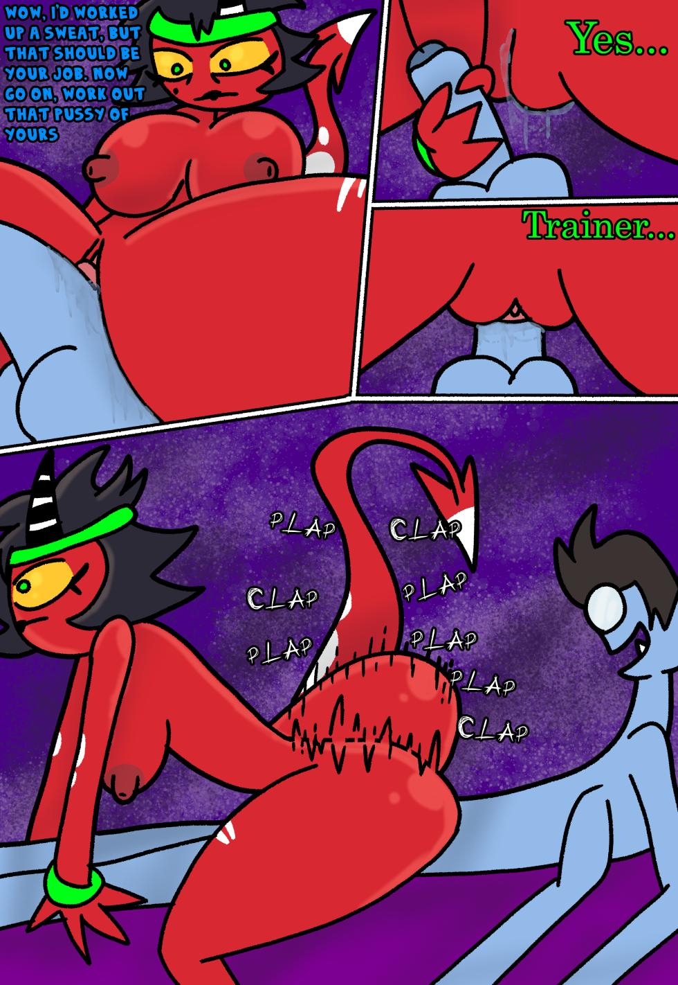 Mindless Workout by (TCross) a Helluva Boss NSFW Fan comic - Page 9