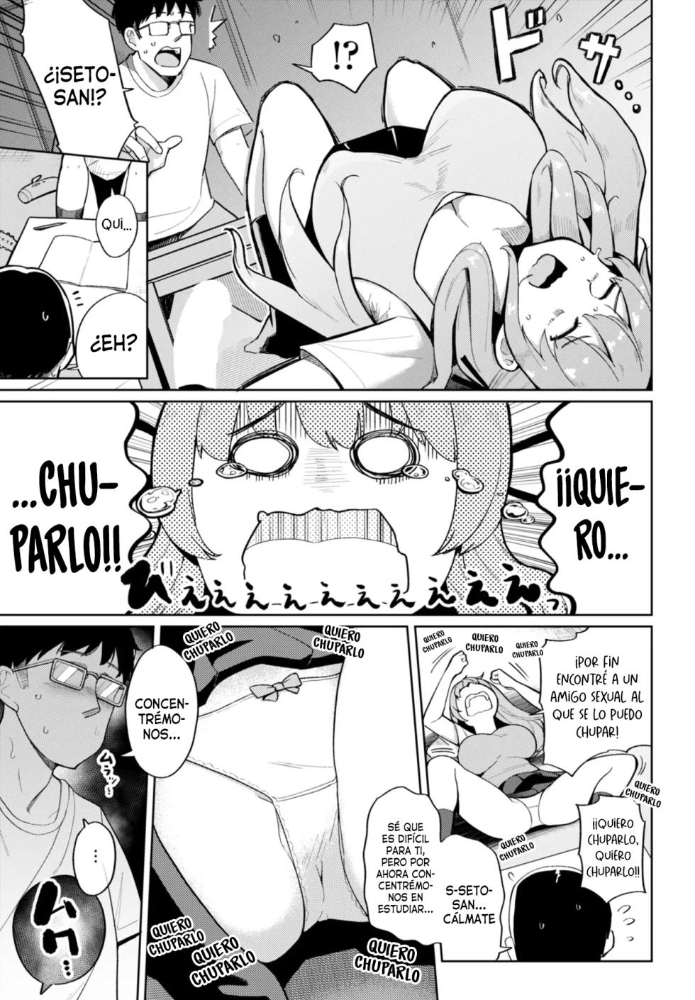 [Ippongui] Fellatio Daisuki Seto-san Ch.5 | Seto-san ama las mamadas Ep.5 (COMIC Penguin Club 2026-08) [Spanish] [Traducciones Necesarias] [Digital] - Page 3