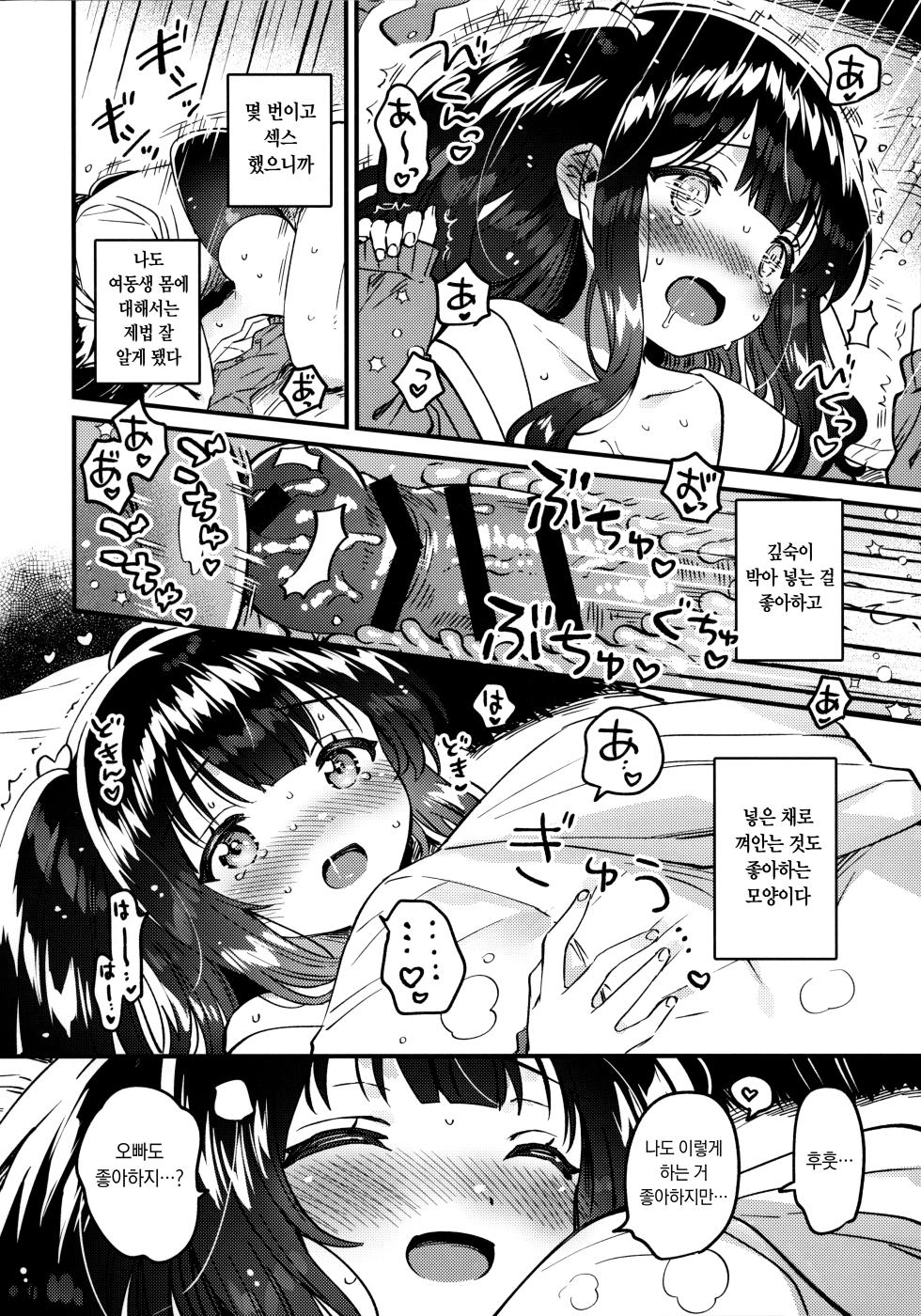 (Dai 6-kai Akihabara "Chou" Doujin-sai+) [squeezecandyheaven (Ichihaya)] Ikuukan no Imouto | 이공간의 여동생 [Korean] - Page 15