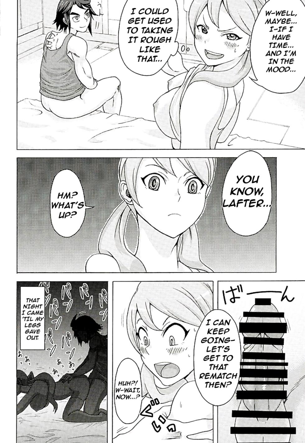 [WHIRL POOL (Cyorisuke)] Tekkadan Fudeoroshi System | Tekkadan's Cherry-Popping System (Mobile Suit Gundam: Iron-Blooded Orphans) (Gundam Build Fighters Try) [English] [JoJo'sWackyQuest] - Page 11