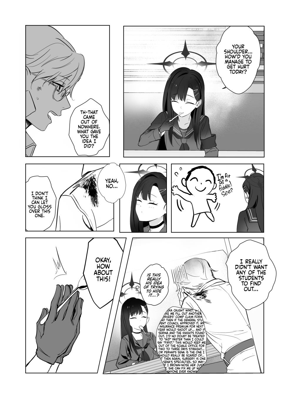 [Tsuno PLUS+ (Tsuno Mainasu)] Ivory Black (Blue Archive) [English] [head empty] [Digital] - Page 6