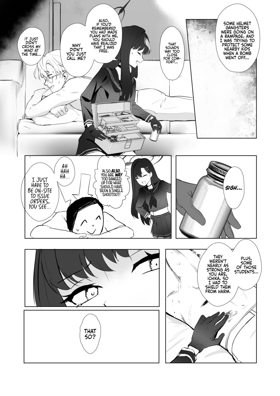 [Tsuno PLUS+ (Tsuno Mainasu)] Ivory Black (Blue Archive) [English] [head empty] [Digital] - Page 11