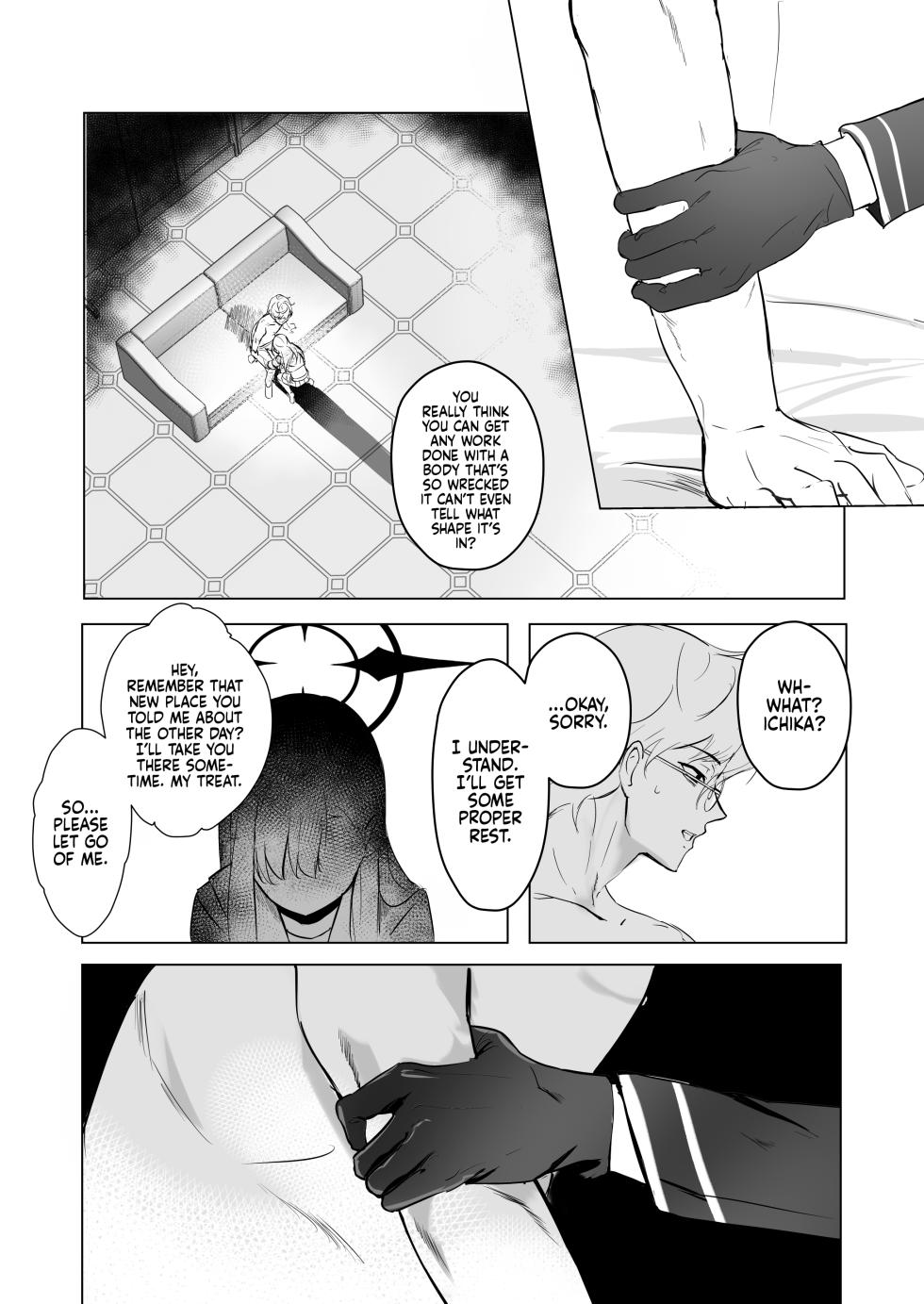 [Tsuno PLUS+ (Tsuno Mainasu)] Ivory Black (Blue Archive) [English] [head empty] [Digital] - Page 15