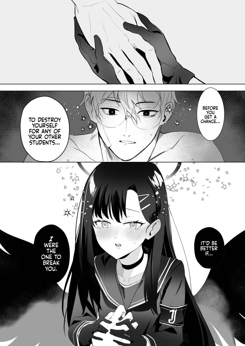 [Tsuno PLUS+ (Tsuno Mainasu)] Ivory Black (Blue Archive) [English] [head empty] [Digital] - Page 18