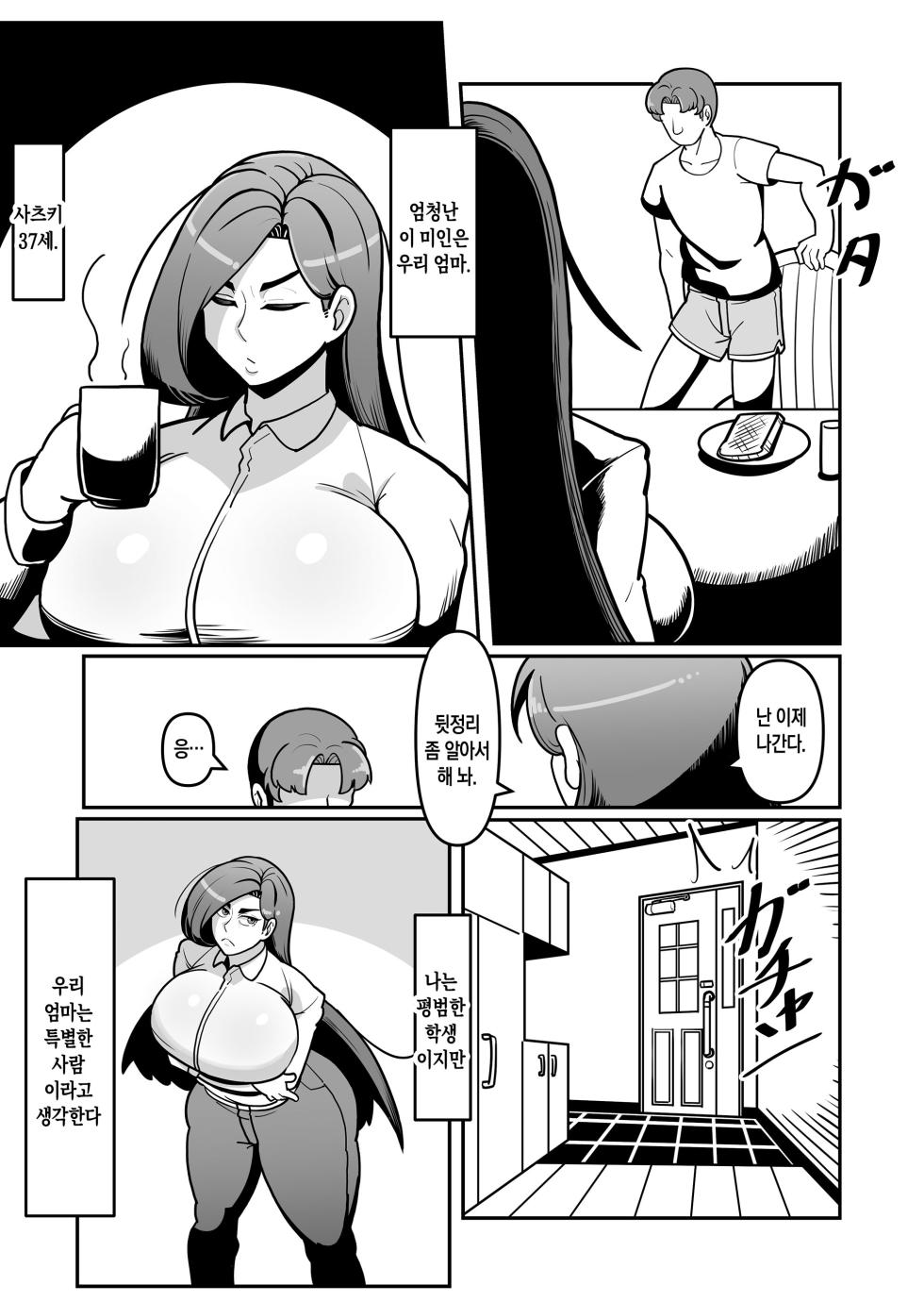 [Boundari (Sakai)] Barihaha ~Bari Career de Takabisha na Kaa-san to Sex de Shoubu!~ | 엘리트 커리어 우먼이자 고압적인 엄마와 섹스로 승부!~[Korean][팀 숙녀] - Page 6