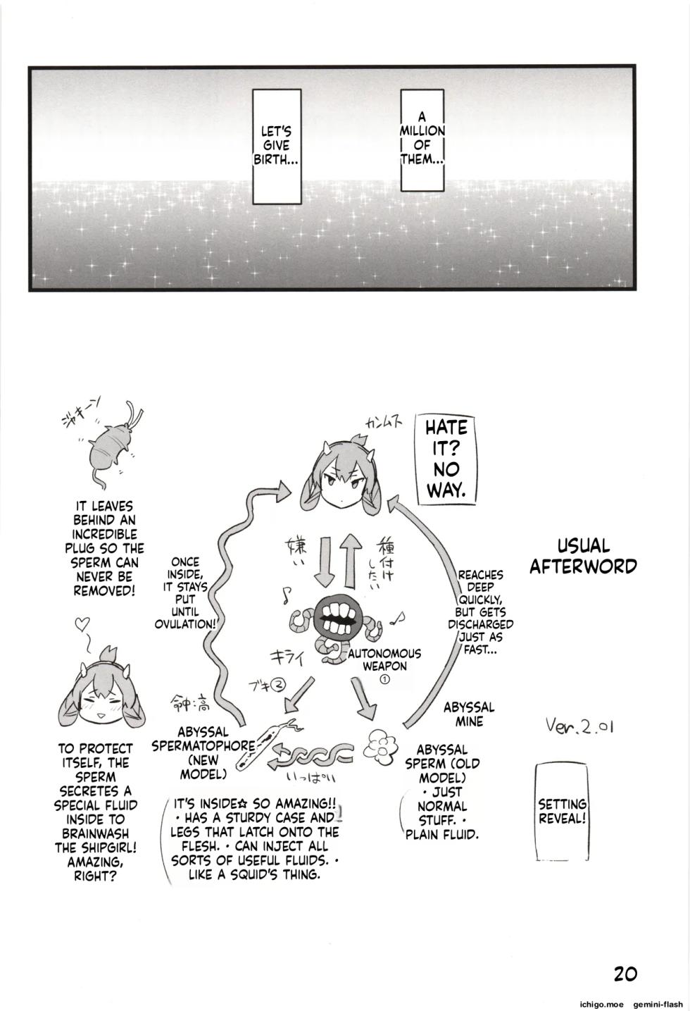 (Kobe Kawasaki Zousen Collection 10) [M.A.D WORKS (tamu)] Toukan Kachuu (Kantai Collection -KanColle-) (SCANMTL) - Page 19