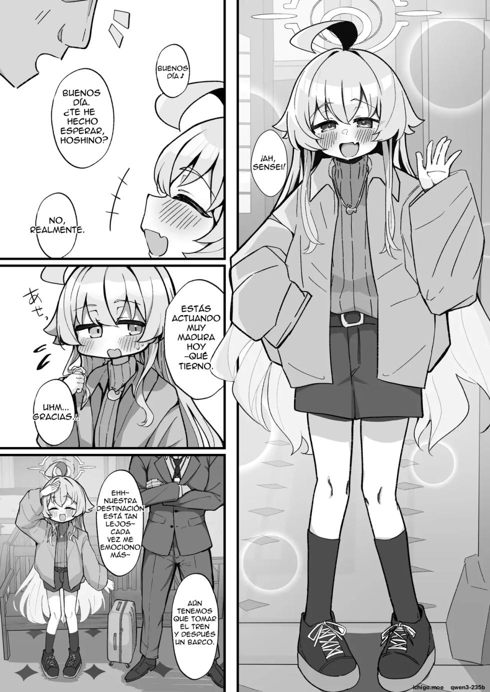[Mochimochi Wanko-dou (Shiroron Mochi.)] kotorira asobu (Blue Archive) [Spanish] [Digital] - Page 2