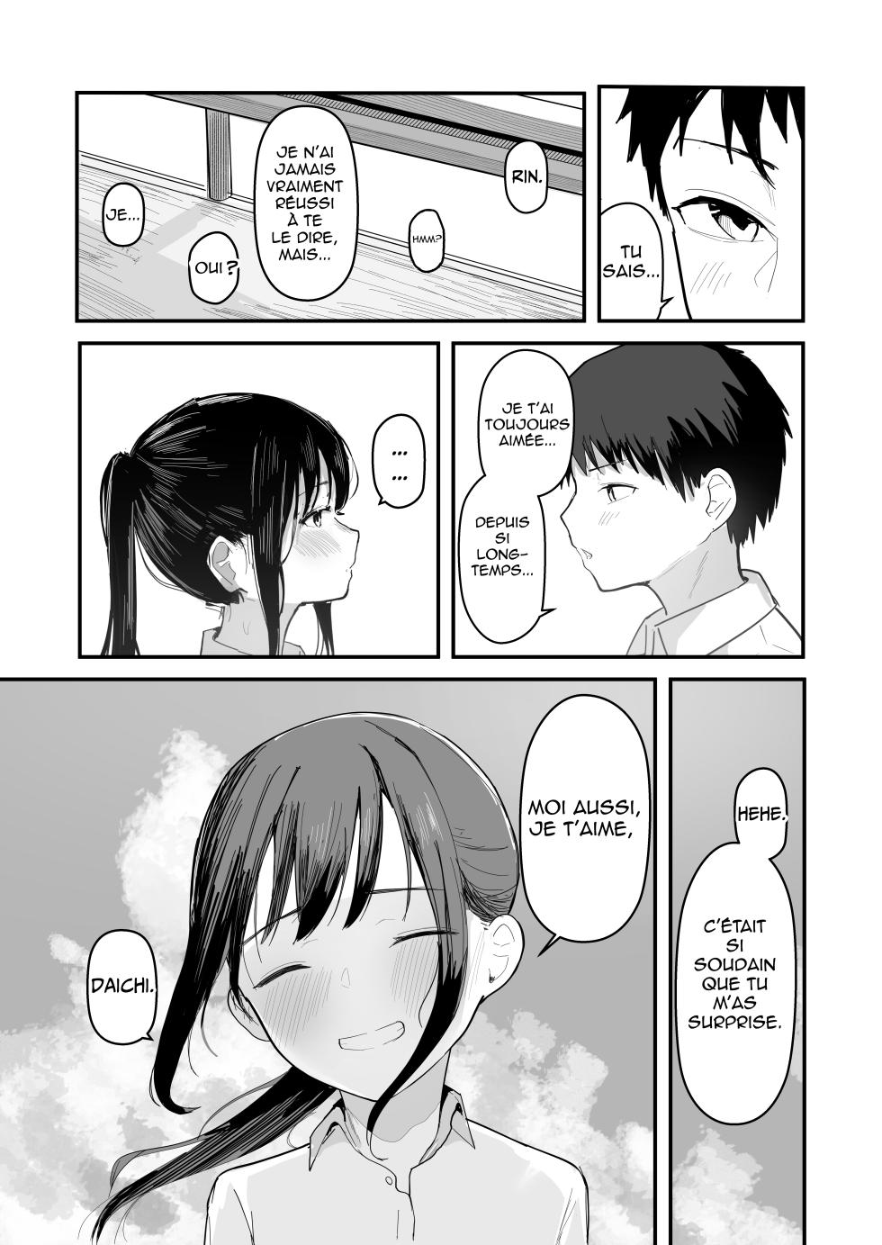 [Akadashi] Seishun o Yarinaosu nara Kondo koso Suki datta Doukyuusei to Tsukiatte Zettai Yarimakuritai. | Si je pouvais revivre ma jeunesse, je sortirais avec la fille que j'aimais et je coucherais avec elle toute la journée [French] [Digital] [Shiru10] - Page 13