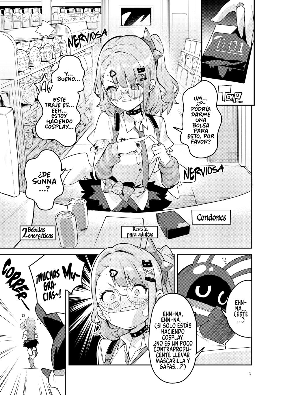 [Circle-Fiore (Ekakibit)] Dokidoki, Yada! (Zenless Zone Zero) [Spanish] [Rakuen Translations] [Digital] - Page 5