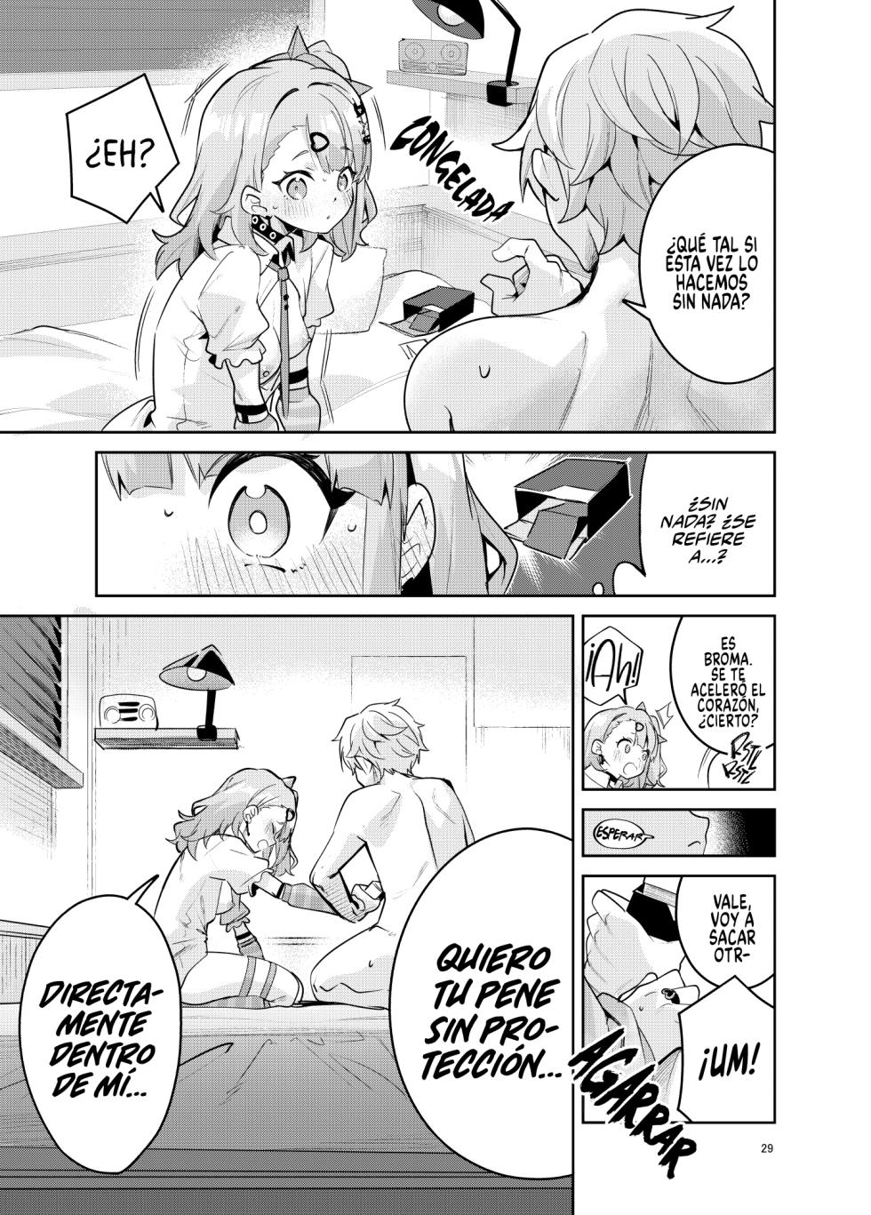 [Circle-Fiore (Ekakibit)] Dokidoki, Yada! (Zenless Zone Zero) [Spanish] [Rakuen Translations] [Digital] - Page 29